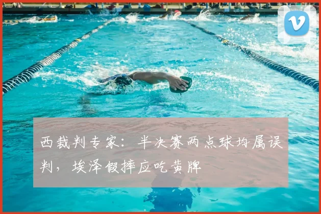 西裁判专家:半决赛两点球均属误判,埃泽假摔应吃黄牌